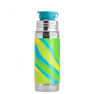 Pura TERMO fľaša so športovým uzáverom 260ml - PURA Zelená/aqua