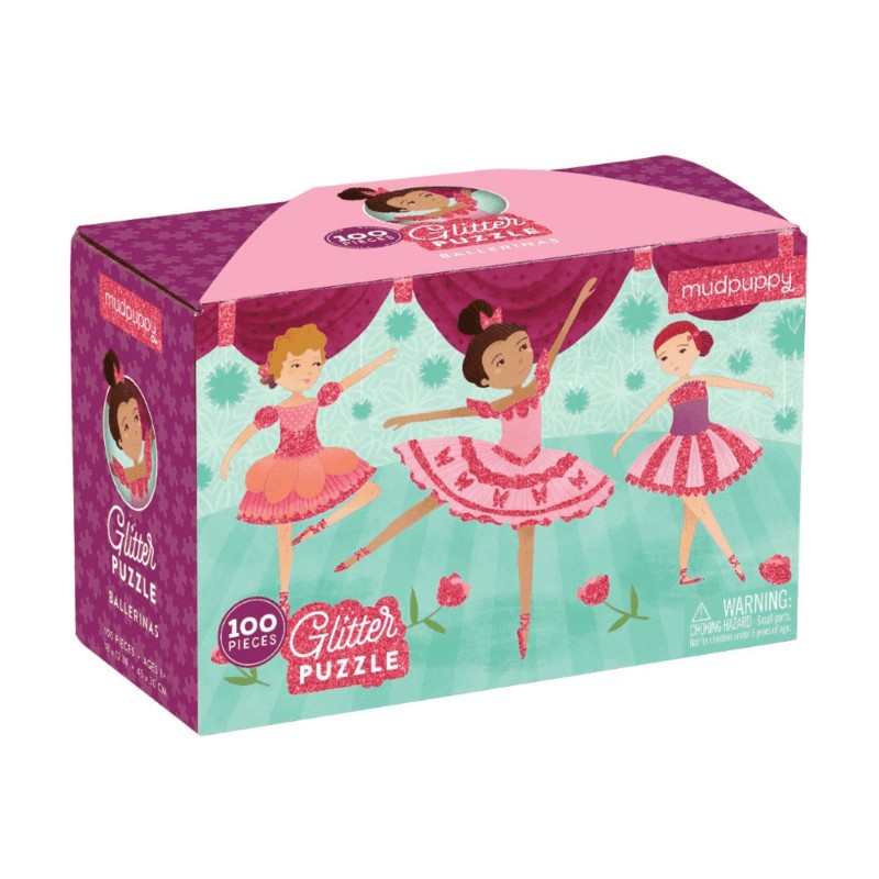 Trblietavé puzzle Baletky 100ks Trblietavé puzzle Baletky 100ks