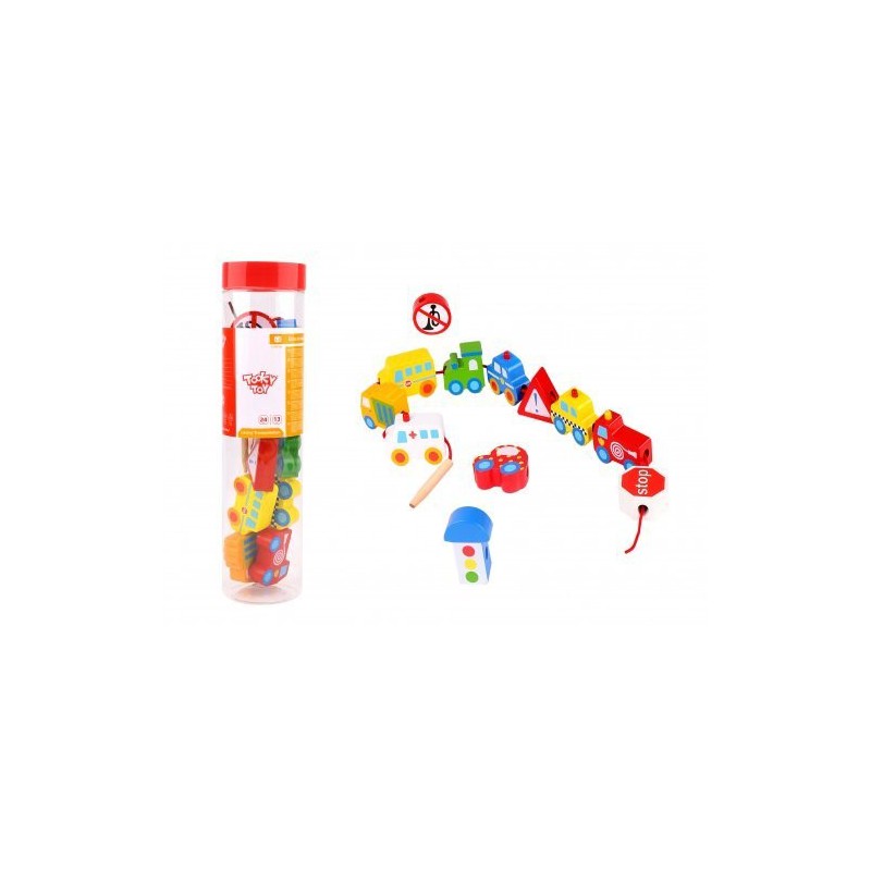 Tooky Toys - Prevliekanie - doprava 