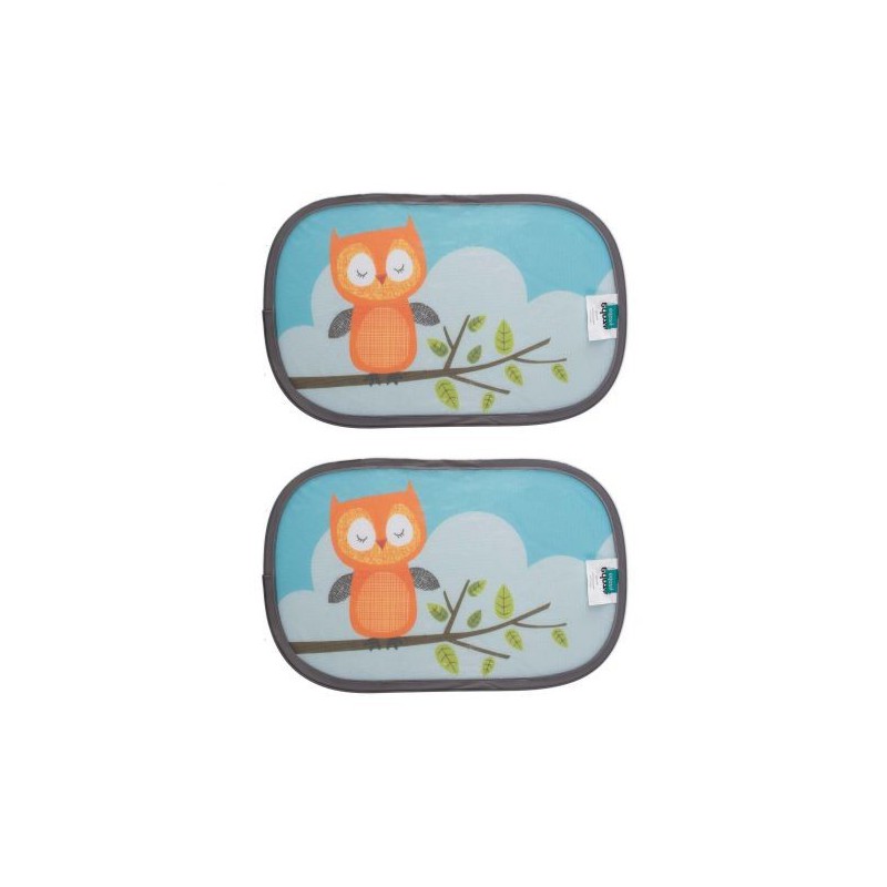 Slnečná clona do auta zvieratka 2 ks - ZOPA Owl