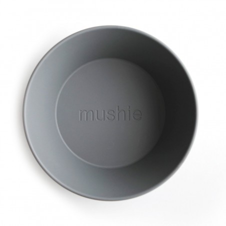 Mushie okrúhla miska 2 ks - MUSHIE