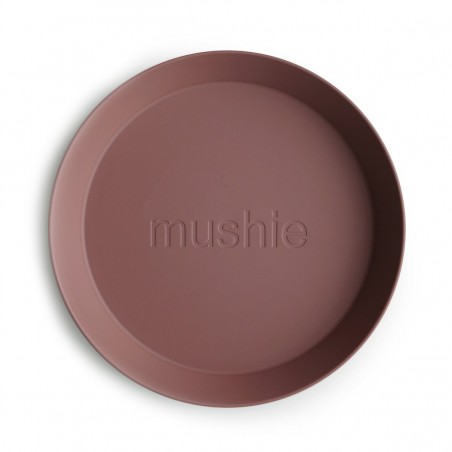 Mushie okrúhly tanier 2 ks - MUSHIE