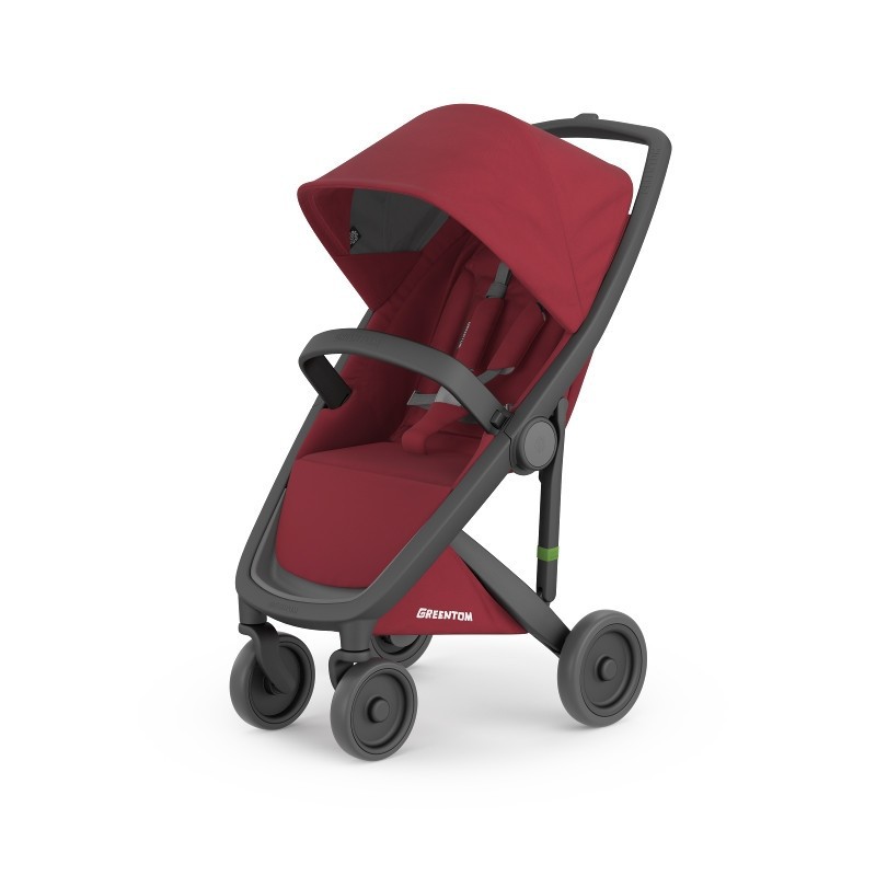 Športový kočík CLASSIC ČIERNY RÁM - Greentom Red Športový kočík CLASSIC ČIERNY RÁM - Greentom Red