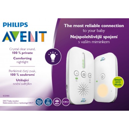 Avent baby monitor SCD502 - AVENT
