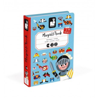 Janod Magnetibook Obliekanie chlapci