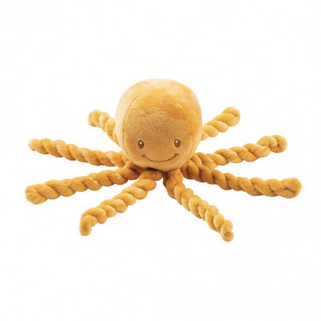 Prvá hračka pre bábätka chobotničk PIU PIU Lapidou 0m+a - NATTOU