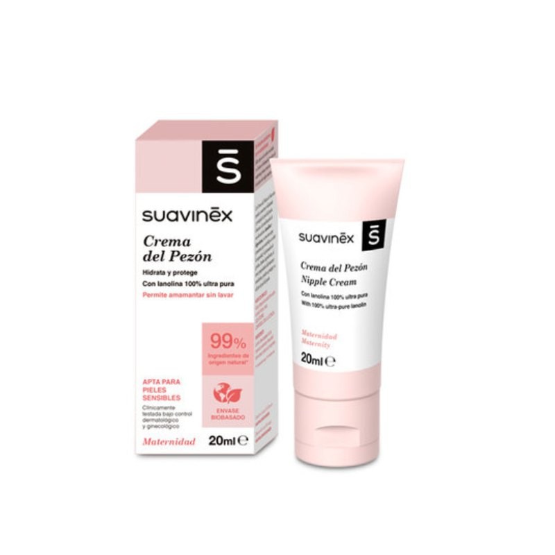 Krém na prsné bradavky - 20 ml - Suavinex Krém na prsné bradavky - 20 ml - Suavinex