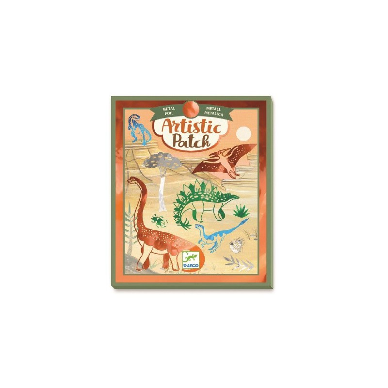 Koláž Artistic patch (malé ozdobné lepky) - DJECO Koláž Artistic patch (malé ozdobné lepky) - DJECO
