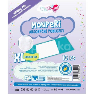 Absorbčné podložky XL 10ks - MonPeri - Mon Peri
