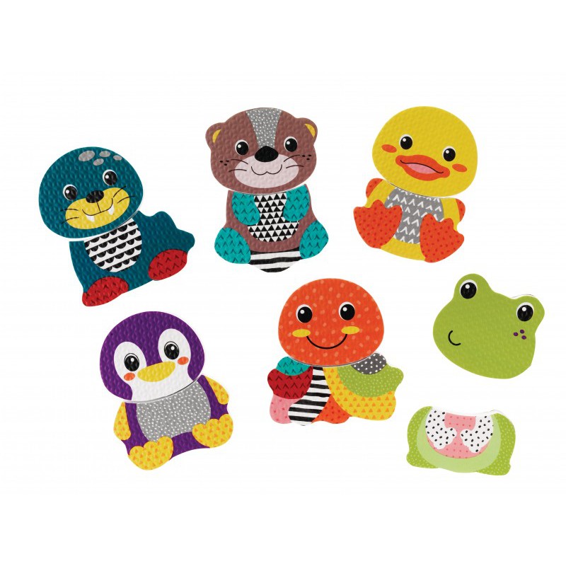 Penové samolepky do kúpeľa MIX & MATCH - INFANTINO