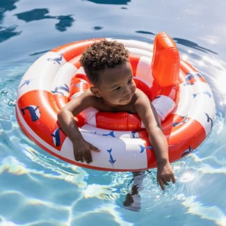  Swim Essentials - nafukovacie koleso pre bábätko Veľryby