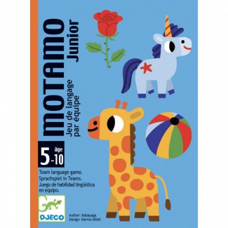 MotaMo Junior: kartová tímová, jazyková hra - DJECO