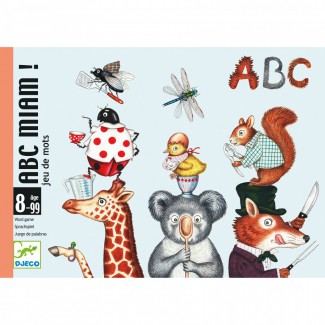 ABC mňam: jazyková kartová hra - DJECO