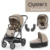 Kombinovaný kočík Oyster 3 set 4 v 1 2023 - BabyStyle