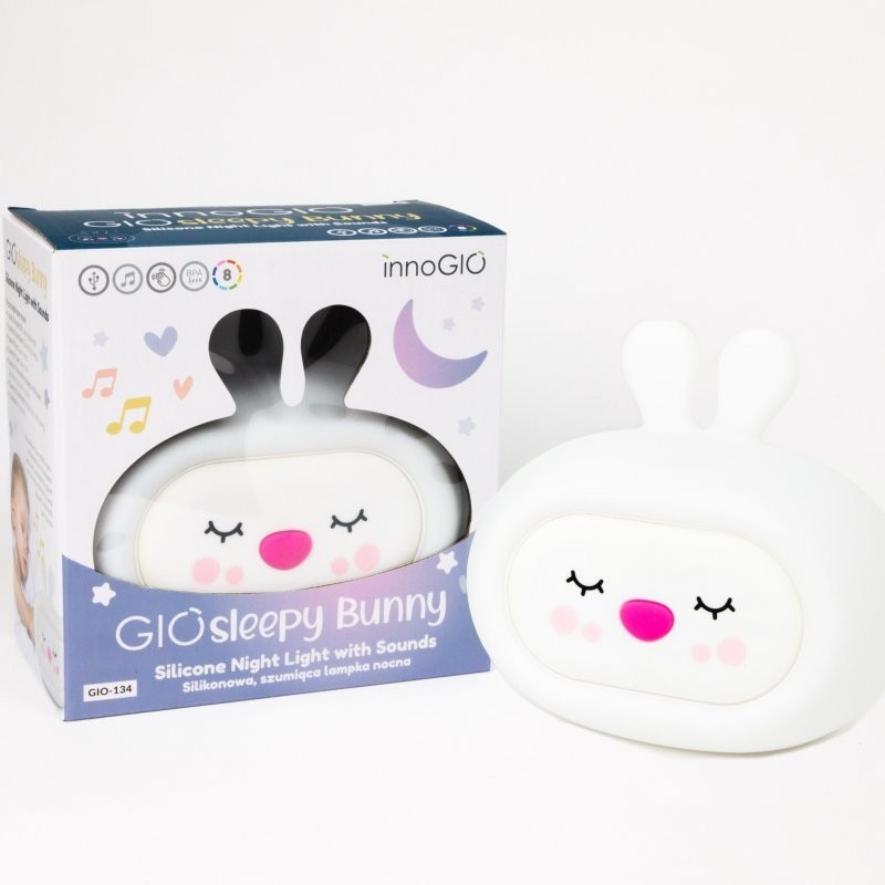 Lampička s melódiami SLEEPY BUNNY - innoGIO