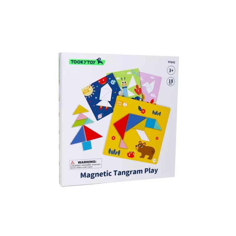 Magnetický tangram - Tooky Toy