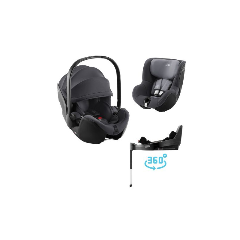 Autosedačka Baby-Safe PRO + Vario Base 5Z + autosedačka Dualfix 5z - Britax ROMER baby safe