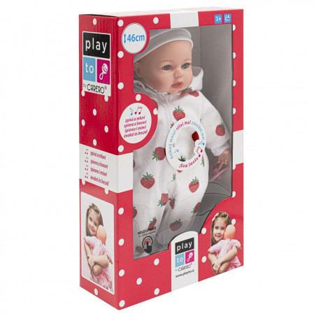 Hovoriaca a spievajúca bábika NATI 46 cm - PlayTo