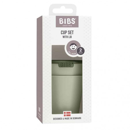 Poháriky s vrchnákom – 2 ks - BIBS