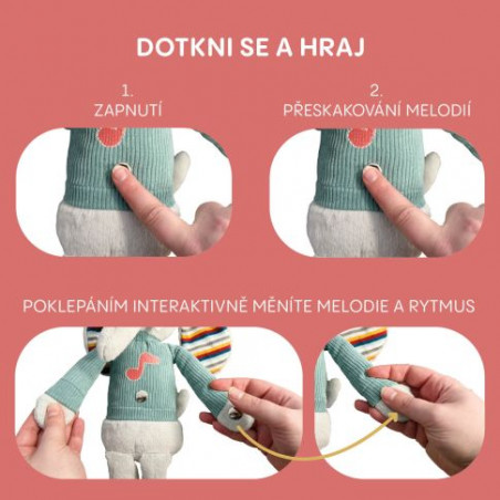 Plyšový interaktívny parťák - ZOPA