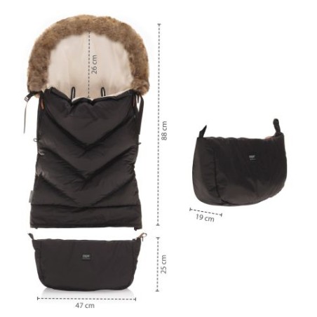 Zimný fusak FLUFFY COMBI  - ZOPA