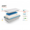 Detský matrac ANDY 120 X 60 - MY BABY MATTRESS