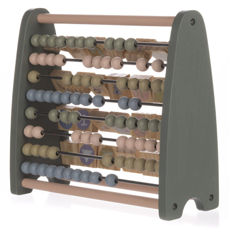 Drevené obojstranné počítadlo