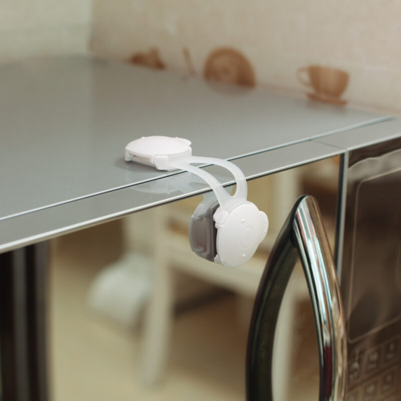 Mini zámok skriniek ohybný 2ks