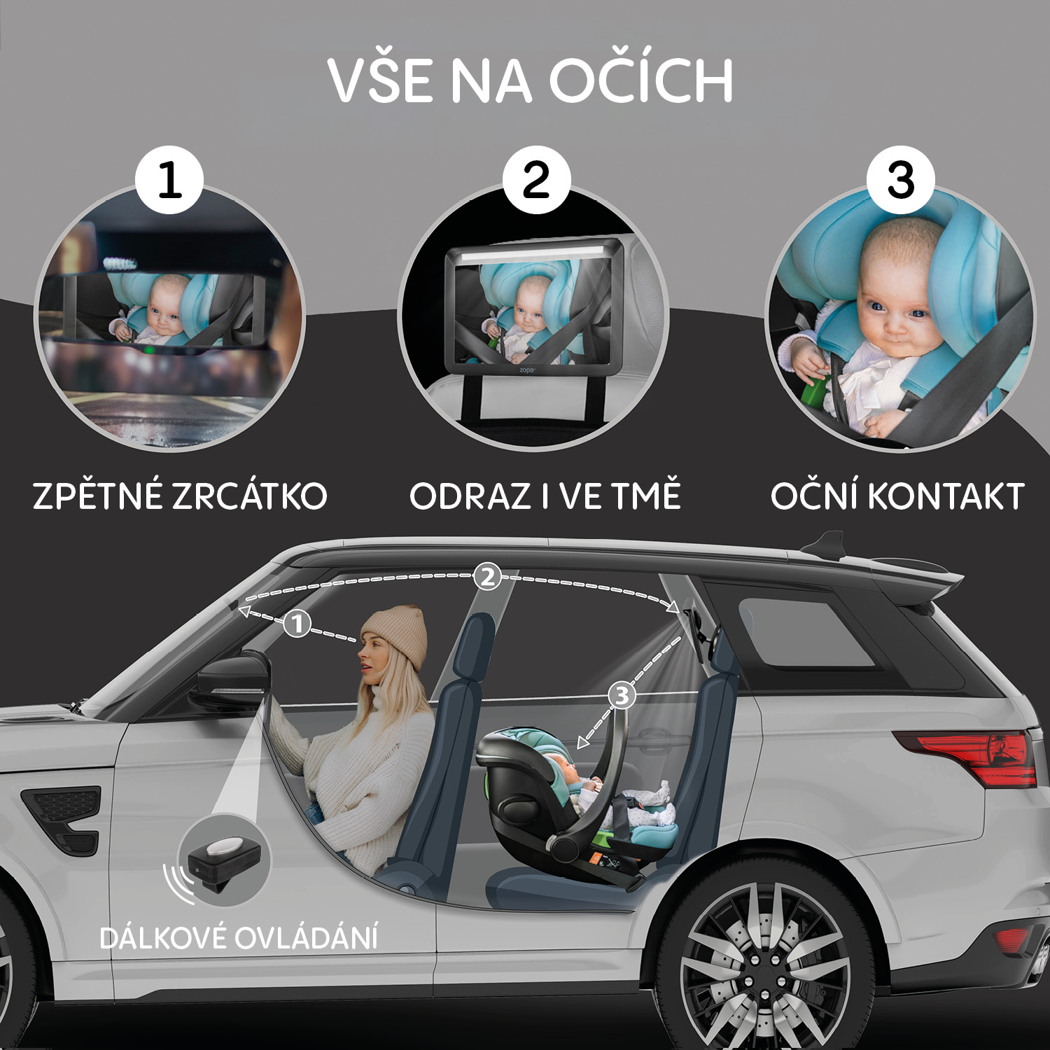 Zrkadlo s osvetlením LED DELUXE – Obrázok 6