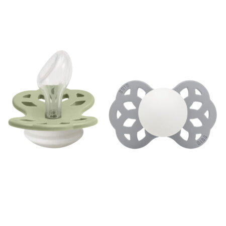 BIBS Infinity anatomické cumlíky zo silikónu 2ks - veľkosť 2