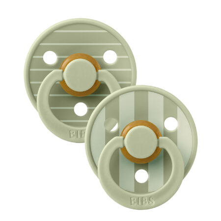 BIBS STUDIO Colour Pin cumlíky z prírodného kaučuku 2ks - veľkosť 2