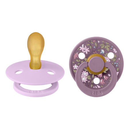 BIBS x LIBERTY Colour symetrické cumlíky z prírodného kaučuku 2ks - veľkosť 2