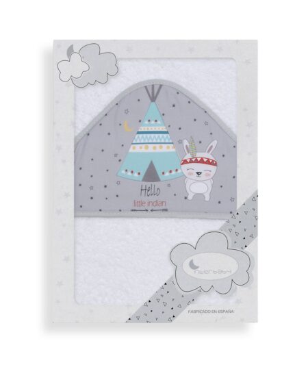 INTERBABY | OSUŠKA froté 100x100 TEEPEE - zelená