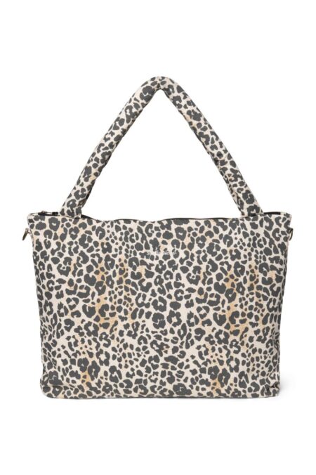 Soft Cotton DIAPER BAG - prebaľovacia taška | Natural Leopard