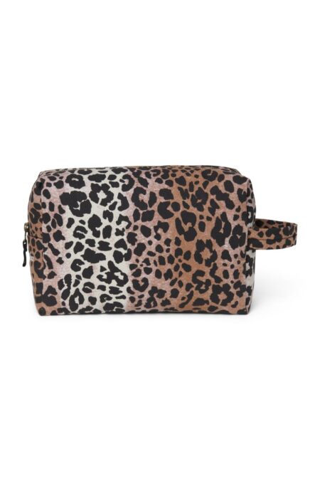STUDIO NOOS - Soft Cotton toaletná taštička | Hazel Leopard