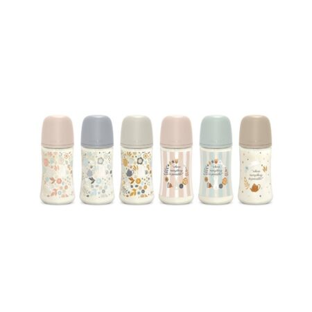 SUAVINEX | Dojčenská fľaša WONDERLAND 270ml FYZIOL PRŮTOK M