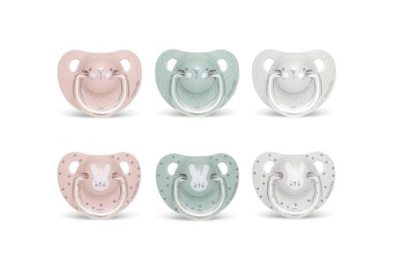 SUAVINEX | PREMIUM Cumlík anatómický HYGGE +18 m KRÁLIK - SIVÁ