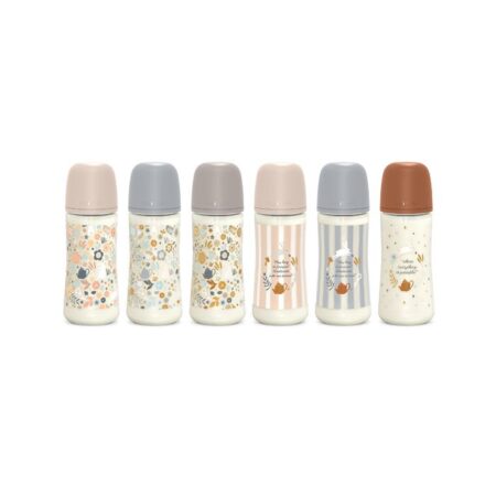 SUAVINEX | Dojčenská fľaša WONDERLAND 360ml FYZIOL PRŮTOK L