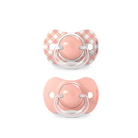 SUAVINEX | Cumlík SX PRO fyziologický WILD & FREE 0/6m 2 ks - ružový