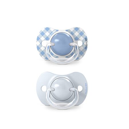 SUAVINEX | Cumlík SX PRO fyziologický WILD & FREE 0/6m 2 ks - modrý