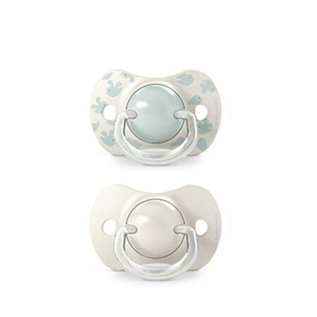 SUAVINEX | Cumlík SX PRO fyziologický BIRDIES 6/18m 2 ks - zelený