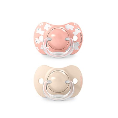 SUAVINEX | Cumlík SX PRO fyziologický WILD & FREE 6/18m 2 ks - ružový