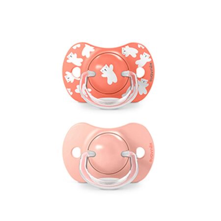 SUAVINEX | Cumlík SX PRO fyziologický WILD & FREE +18m 2 ks - ružový