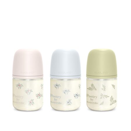 SUAVINEX | Fľaša sklo POETRY 120 ml fyziologická SX PRO +0 SF