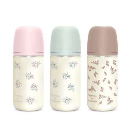 SUAVINEX | Fľaša sklo POETRY 240 ml fyziologická SX PRO +3 MF