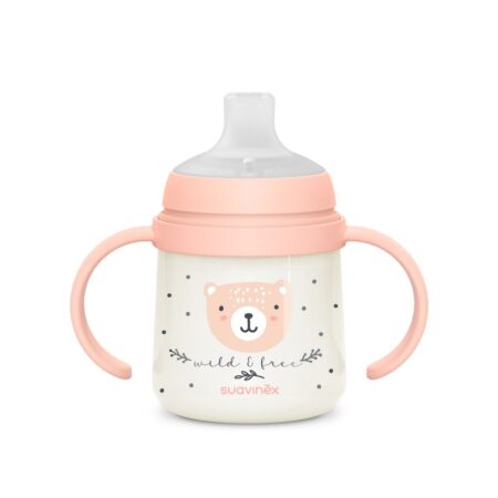 SUAVINEX | Prvá fľaša WILD & FREE 150 ml - ružová