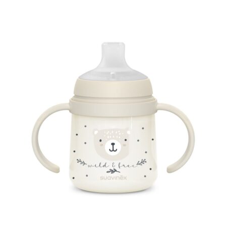 SUAVINEX | Prvá fľaša WILD & FREE 150 ml - sivá