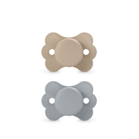 SUAVINEX | Cumlík SX PRO fyziologický 2 KS WONDERLAND 6/18m - MODRÝ + KRÉMOVÝ