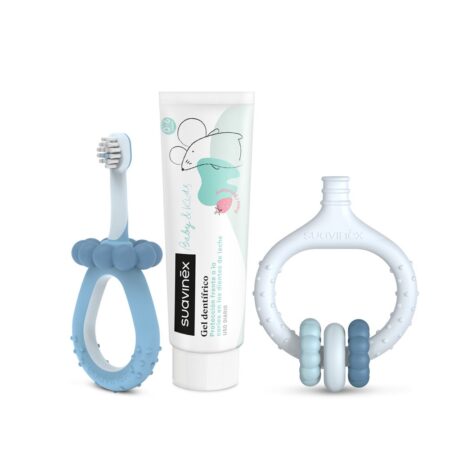 SUAVINEX | SADA pre ústnu hygienu - modrá