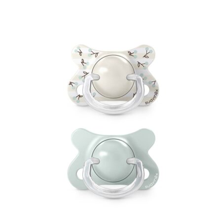 SUAVINEX | Cumlík SX PRO fyziologický BIRDIES -2/2 m - zelený